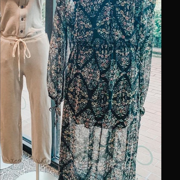 Love stitch floral maxi dress - Picture 2 of 7